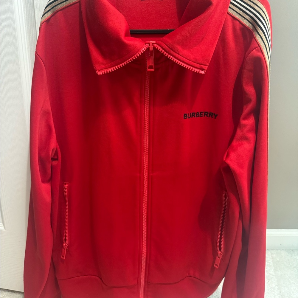 Burberry Red Jacket